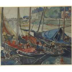 Ecole Bretonne 1ère moitié Xxème "Marins