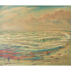 Boris TASLITZKY ((1911-2005) "Promeneurs