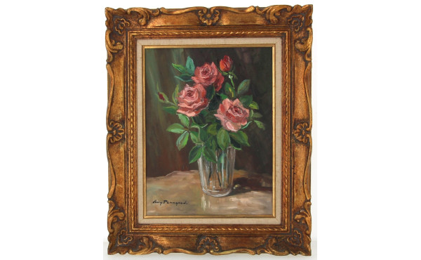 Guy PENNAMEN (1932-2022) "Bouquet de ros