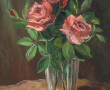Guy PENNAMEN (1932-2022) "Bouquet de ros