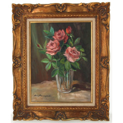Guy PENNAMEN (1932-2022) "Bouquet de ros