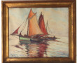 Charles MOOTZ (1889-1944) "Marine aux vo