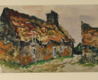 René LE FORESTIER (1903-1972) "Chaumière