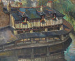 Edouard LE SAOUT (1909-1981) "Le lavoir 