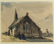 René LE FORESTIER (1903-1972) "Chapelle 