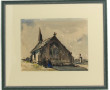 René LE FORESTIER (1903-1972) "Chapelle 