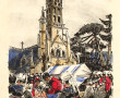 Yvonne JEAN-HAFFEN (1895-1993) "Scène de