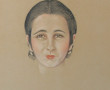 Ecole Française Xxème "Portrait de femme