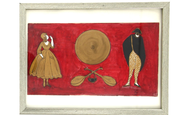 André DUCUING (1891-1958) "Colombine et 