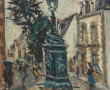 René LE FORESTIER (1903-1972) "Fontaine 