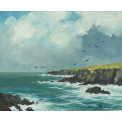 Guy PENNAMEN (1932-2022) "Côte rocheuse"