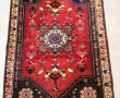 IRAN - Tapis en laine points noués décor