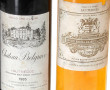 Lot de 4 bouteilles: - 2 B SAUTERNES Ch