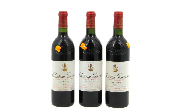 3 B Ch GISCOURS 1989 3e GCC Margaux