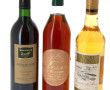Lot de 3 bouteilles: - 1 crème de pêche