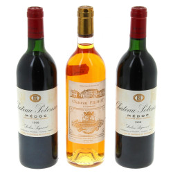 Lot de 3 bouteilles : - 2 B Ch Potensa