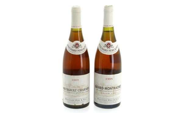 2 bouteilles: - 1 B MEURSAULT CHARMES 1
