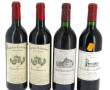 Lot de 4 bouteilles: - 2 B Ch LANESSAN 