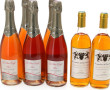 Lot de 7 bouteilles: - 5 B vin mousseux