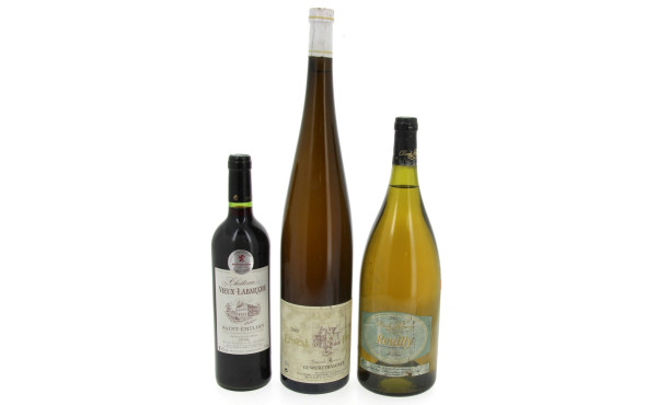 Lot de 3 bouteille et magnums: - 1 magn