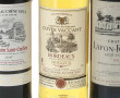 Lot de 3 bouteilles de Bordeaux: - 1 B 