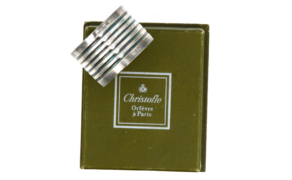 CHRISTOFLE - Anneau de serviette en méta