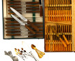 12 couteaux de table et 12 couteaux à en