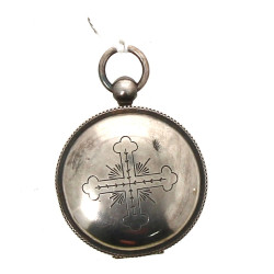 Boîte à osties en argent et vermeil, poi
