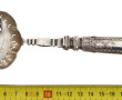 Saupoudreuse manche argent fourré, poinç