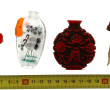 CHINE Xxème - Lot de 2 tabatière chinois