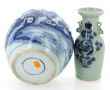 CHINE - Pot en porcelaine à décor de pay