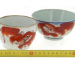 CHINE - Lot de petites porcelaines : 2 b