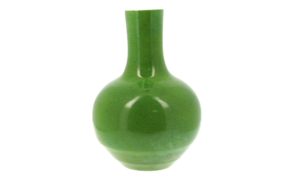 CHINE - Vase à panse sphérique et haut c