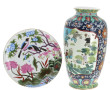 CHINE fin Xxème - Vase en porcelaine pol
