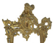 Chevalet en bronze de style rocaille, H 