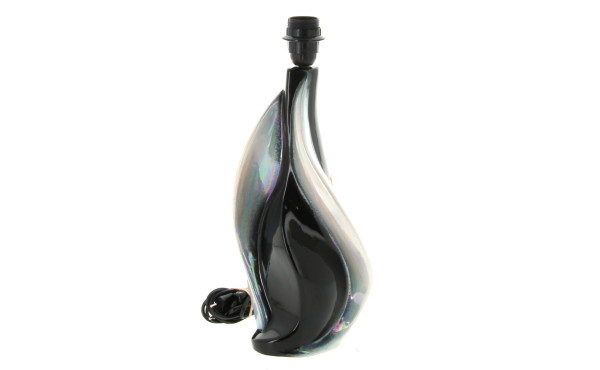 Lampe décorative en céramique nacrée et 