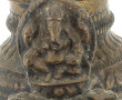 NEPAL - Lampe à huile rituelle en bronze