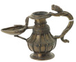 NEPAL - Lampe à huile rituelle en bronze