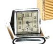 Lot comprenant une petite montre de col 