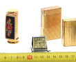 Lot comprenant une petite montre de col 