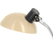 Lampe de bureau en métal laqué brun clai