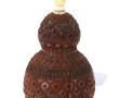 Tabatière en corroso sculpté, H 7,5 cm (