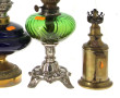 Lot comprenant 3 lampes à pétrole (réser