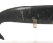 Sabre malais en marbre noir inscrusté de