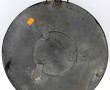 Pendule murale de forme gousset en tôle 