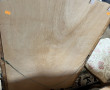 Miroir XIXème en bois et stuc doré décor