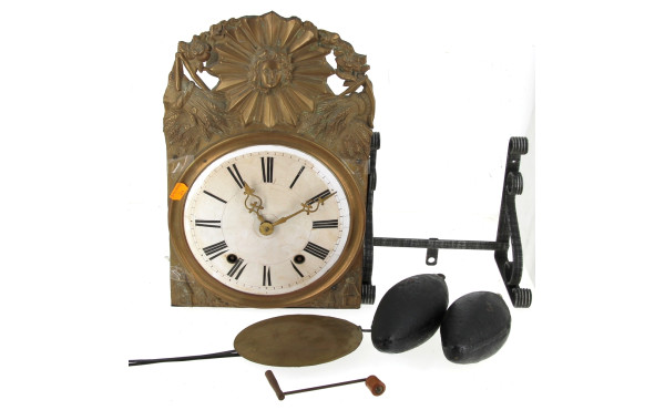 Mécanisme d'horloge avec cadran agrément