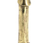 Phallus en laiton H. 20 cm