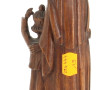 SAINTE-ANNE - Statuette en bois sculpté,