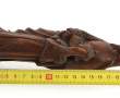 SAINTE-ANNE - Statuette en bois sculpté,